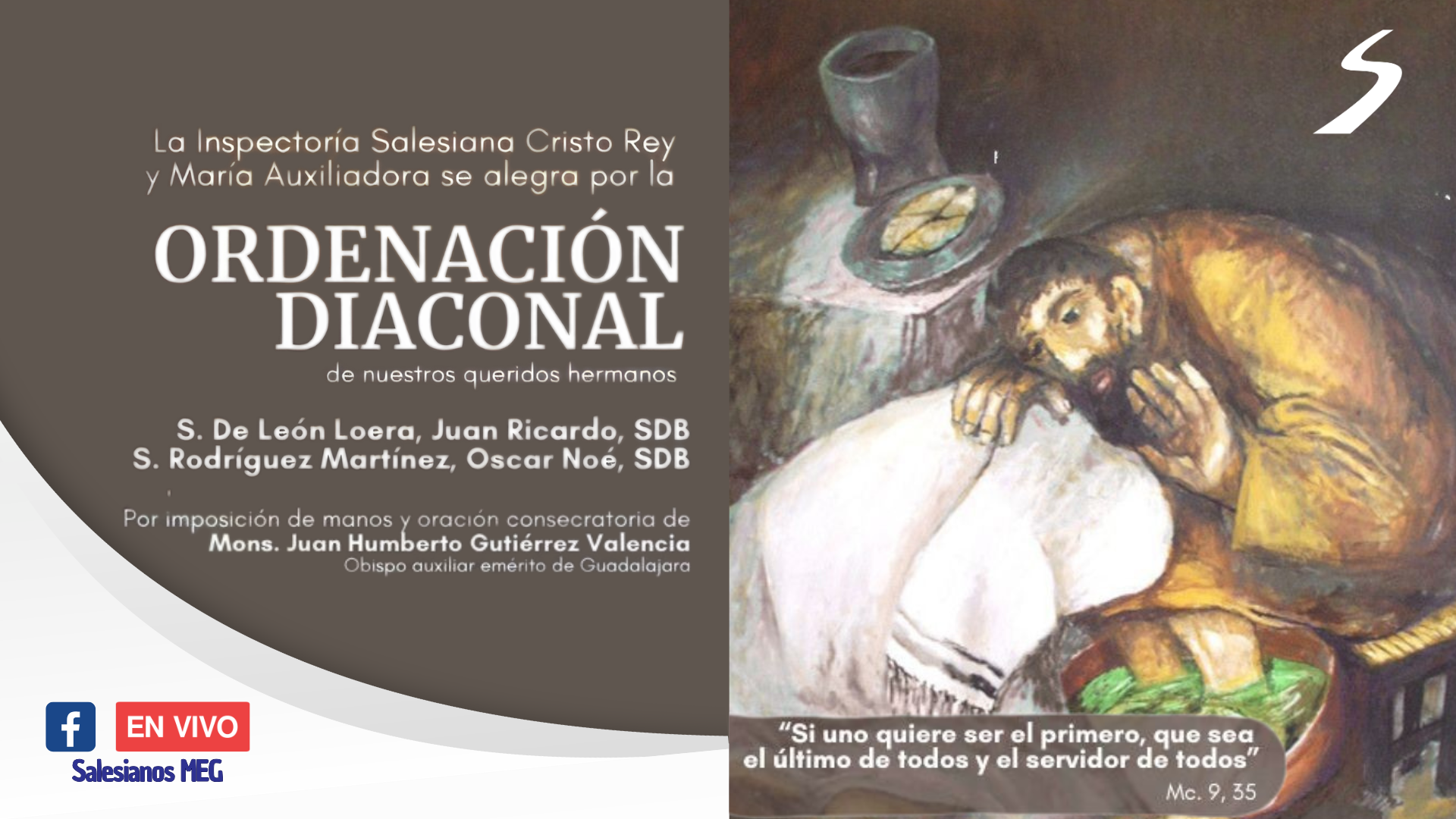 Ordenación diaconal de Ricardo de León y Oscar Rodríguez, SDB